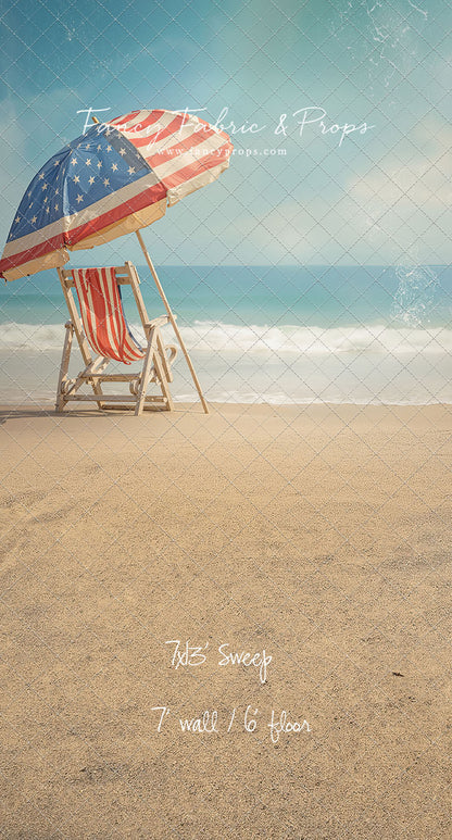 Red White & Beach - With Sweep Option