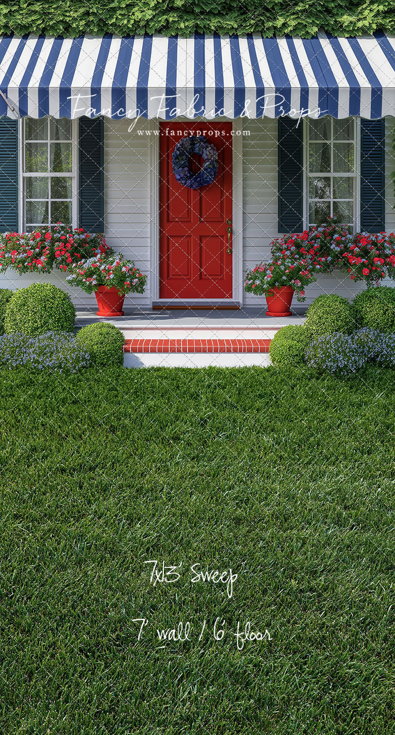 Red White & Bloom - With Sweep Option