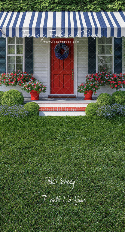 Red White & Bloom - With Sweep Option