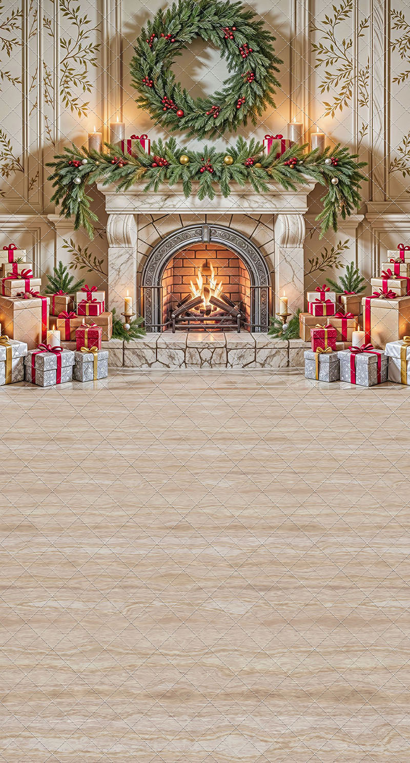 Regal Hearth & Holiday Cheer - with Sweep Option