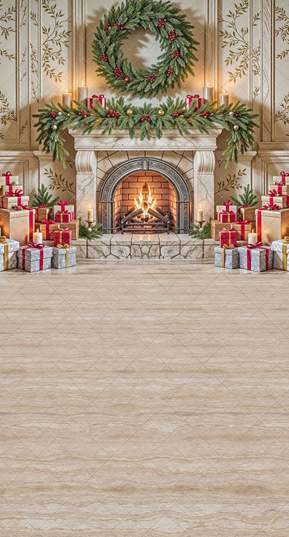 Regal Hearth & Holiday Cheer - with Sweep Option