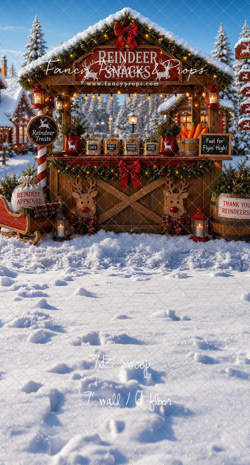 Reindeer Snacks- With Sweep Option