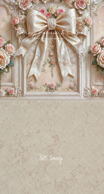 Ribbon & Pearl - With Sweep Option