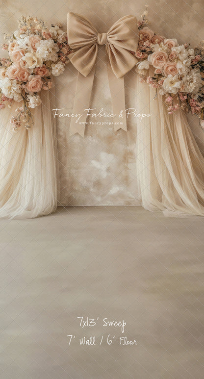 Ribboned Bloom  - With Sweep Option