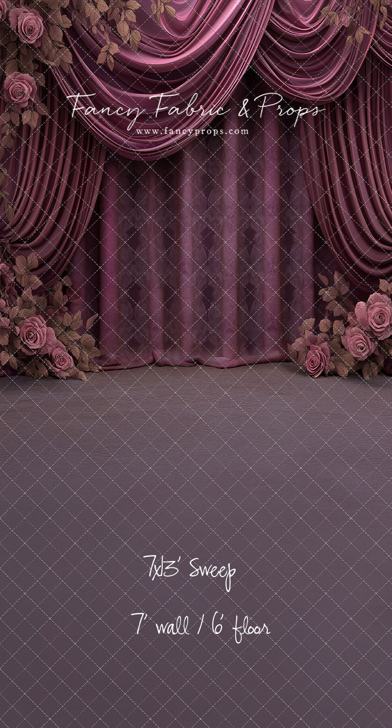 Royal Plum Soiree - With Sweep Option