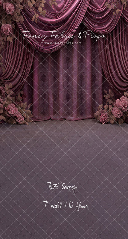 Royal Plum Soiree - With Sweep Option