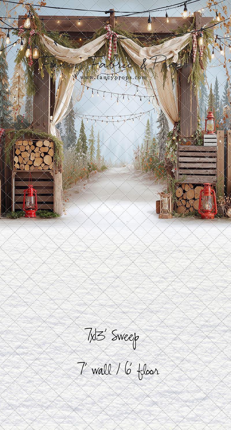 Rustic Winter Passage - With Sweep Option