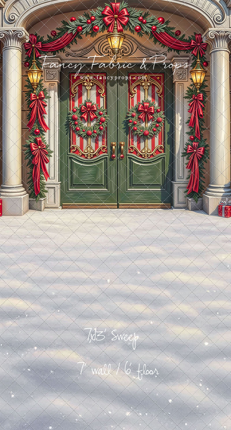 Santa's Sweet Entrance - with Sweep Option
