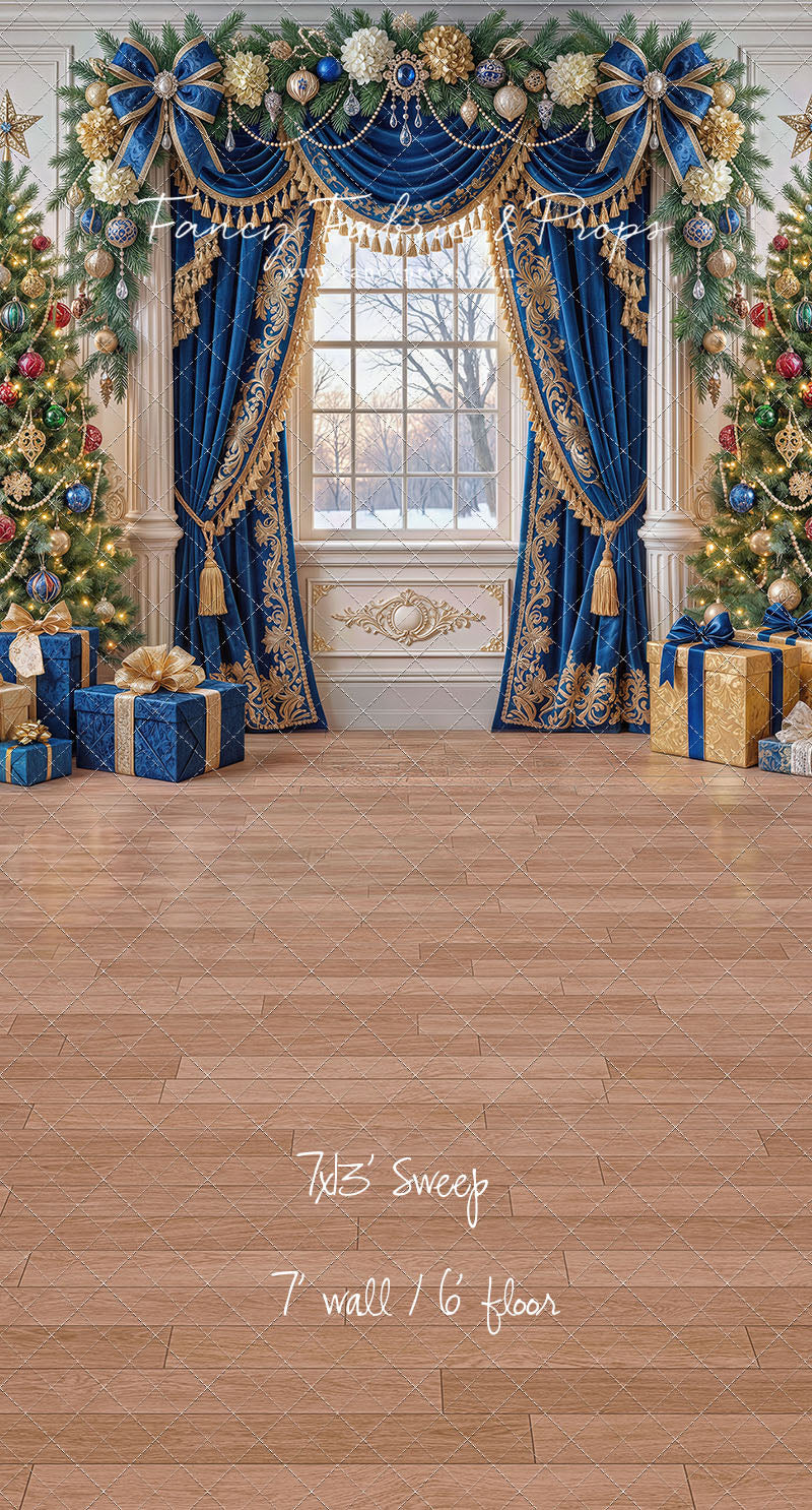 Sapphire & Gold Christmas - with Sweep Option