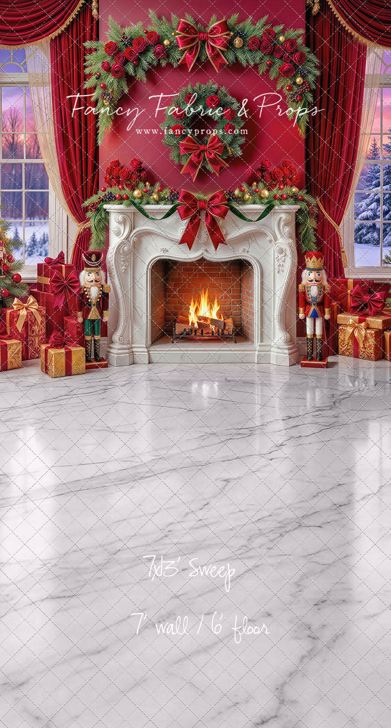 Scarlet Christmas Room - with Sweep Option