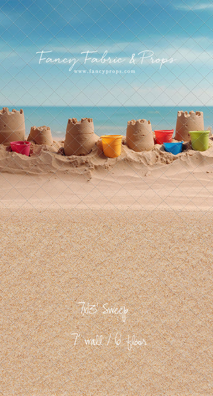 Seaside Sandcastles - With Sweep Option