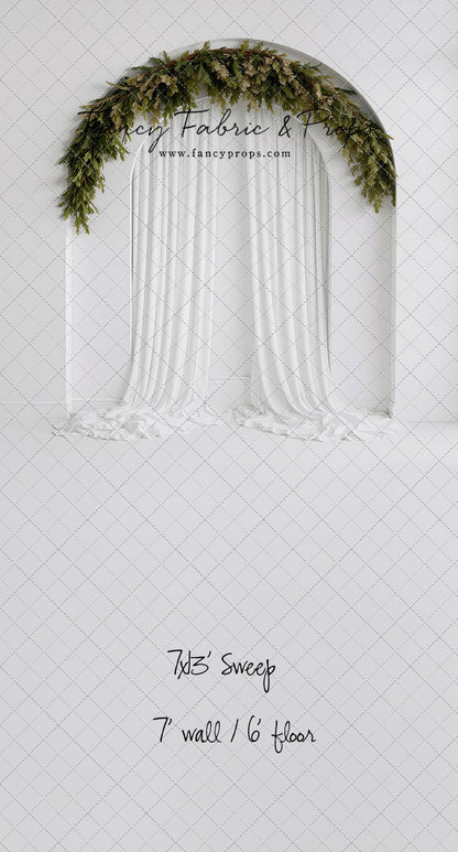 Snowberry Arch - With Sweep Option