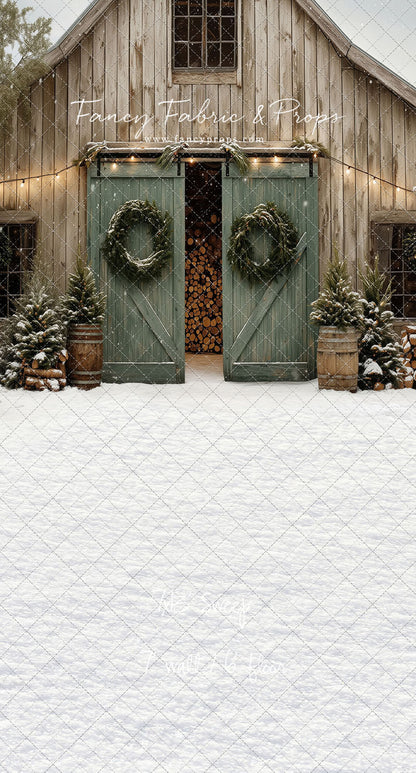 Snowfall Barn - with Sweep Option