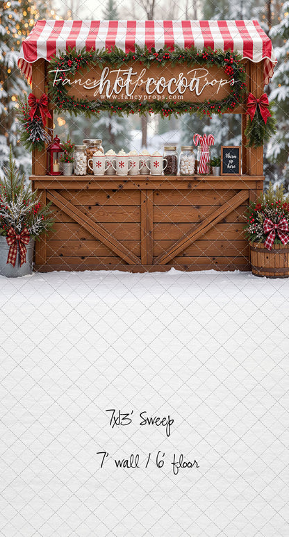 Snowy Sips Cocoa Bar - With Sweep Option