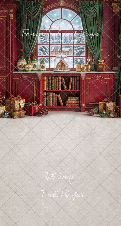 Storybook Christmas Room - With Sweep Option