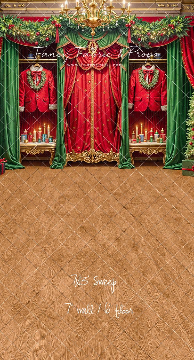 Suiting Up Santa - with Sweep Option