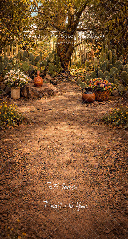 Sunlit Cactus Garden - With Sweep Option