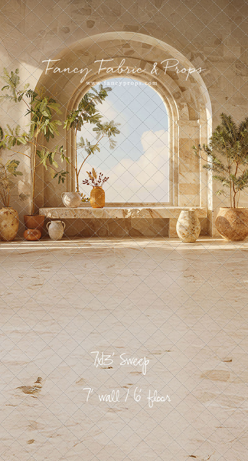 Sunlit Courtyard - With Sweep Option