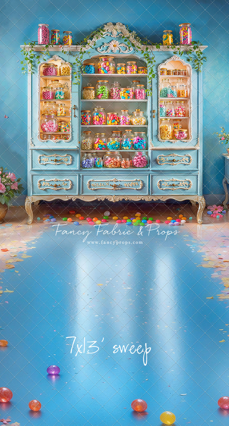 Sweet Stash - Blue Candy Floor - With Sweep Option