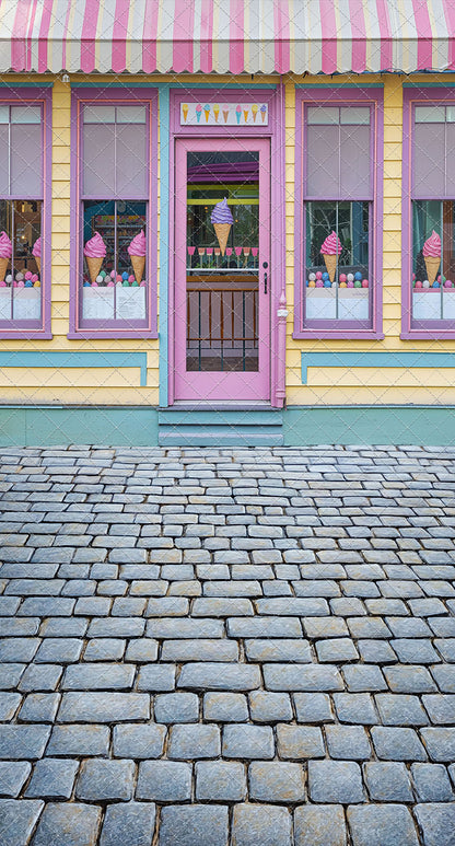 Sweet Summer Ice Cream Shop - With Sweep Option