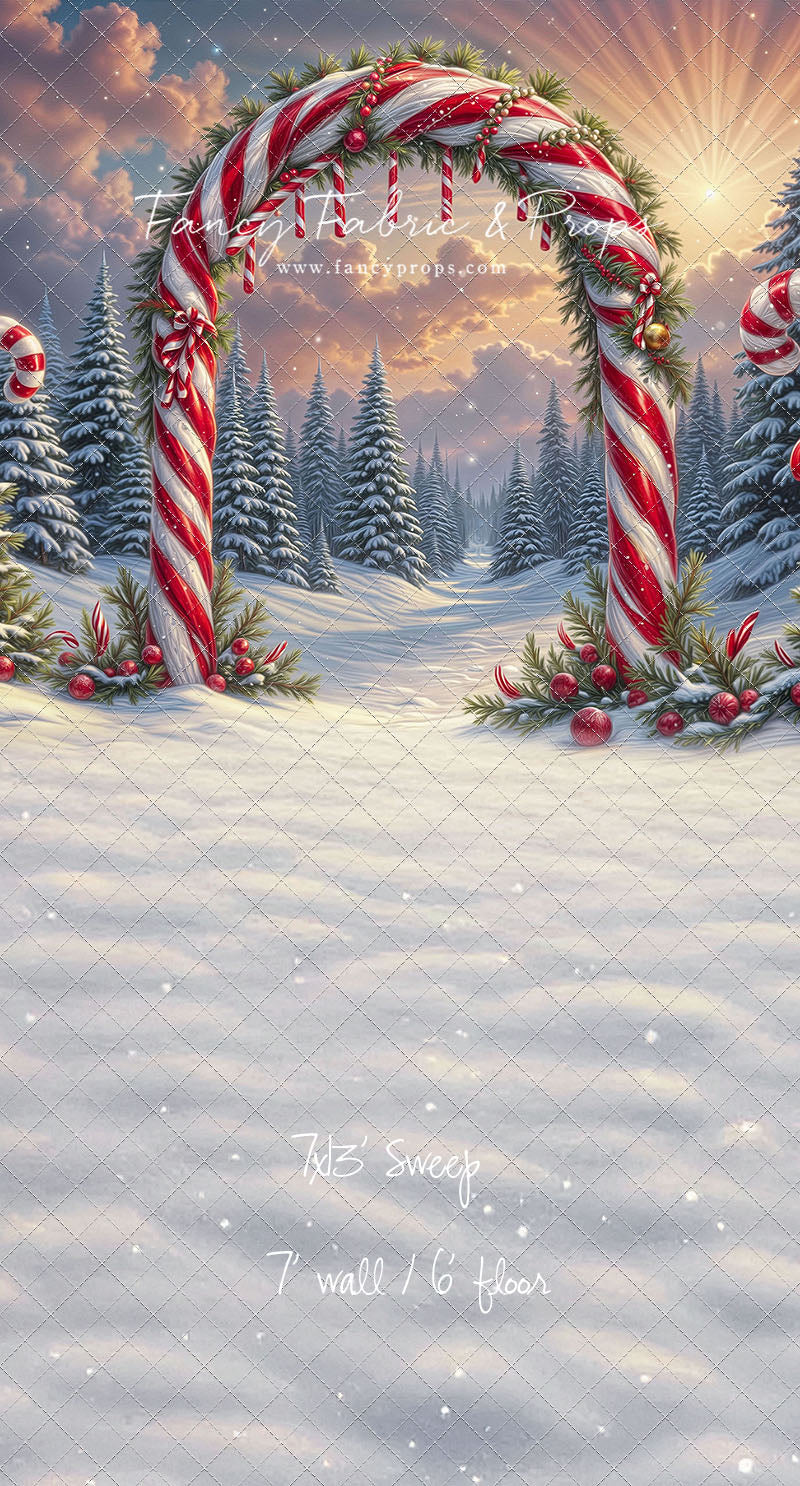 Sweet Trail To Santa - with Sweep Option