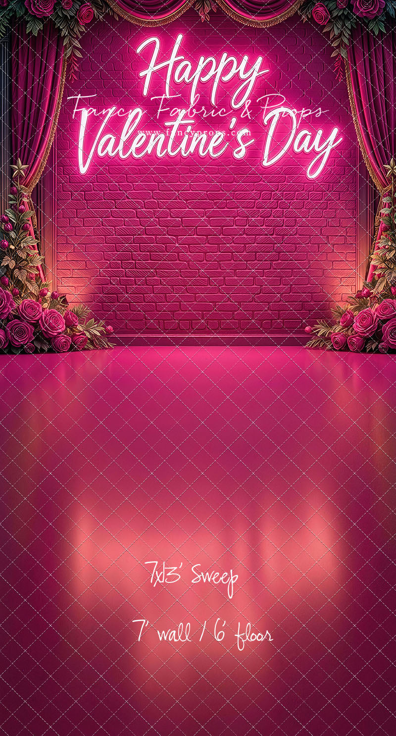 Sweetheart Glow Wall - With Sweep Option