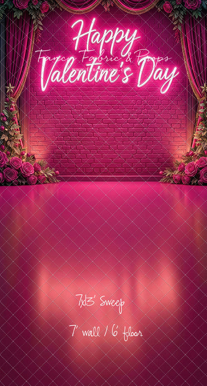 Sweetheart Glow Wall - With Sweep Option
