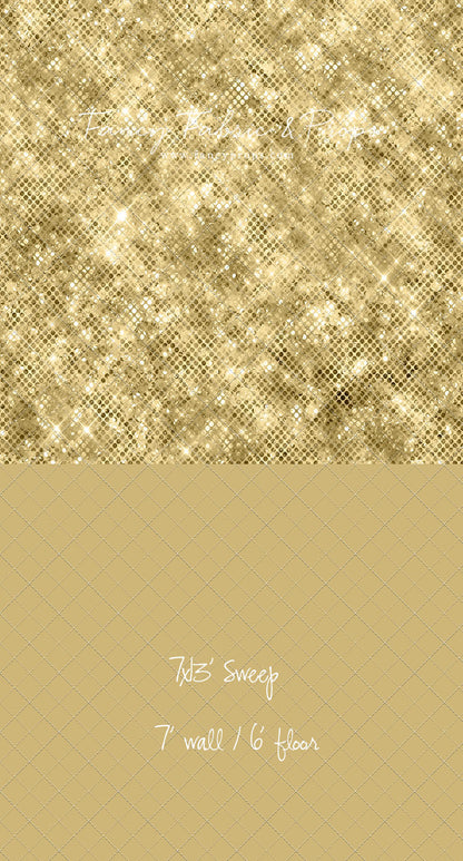 Golden Halo Mosaic - With Sweep Option