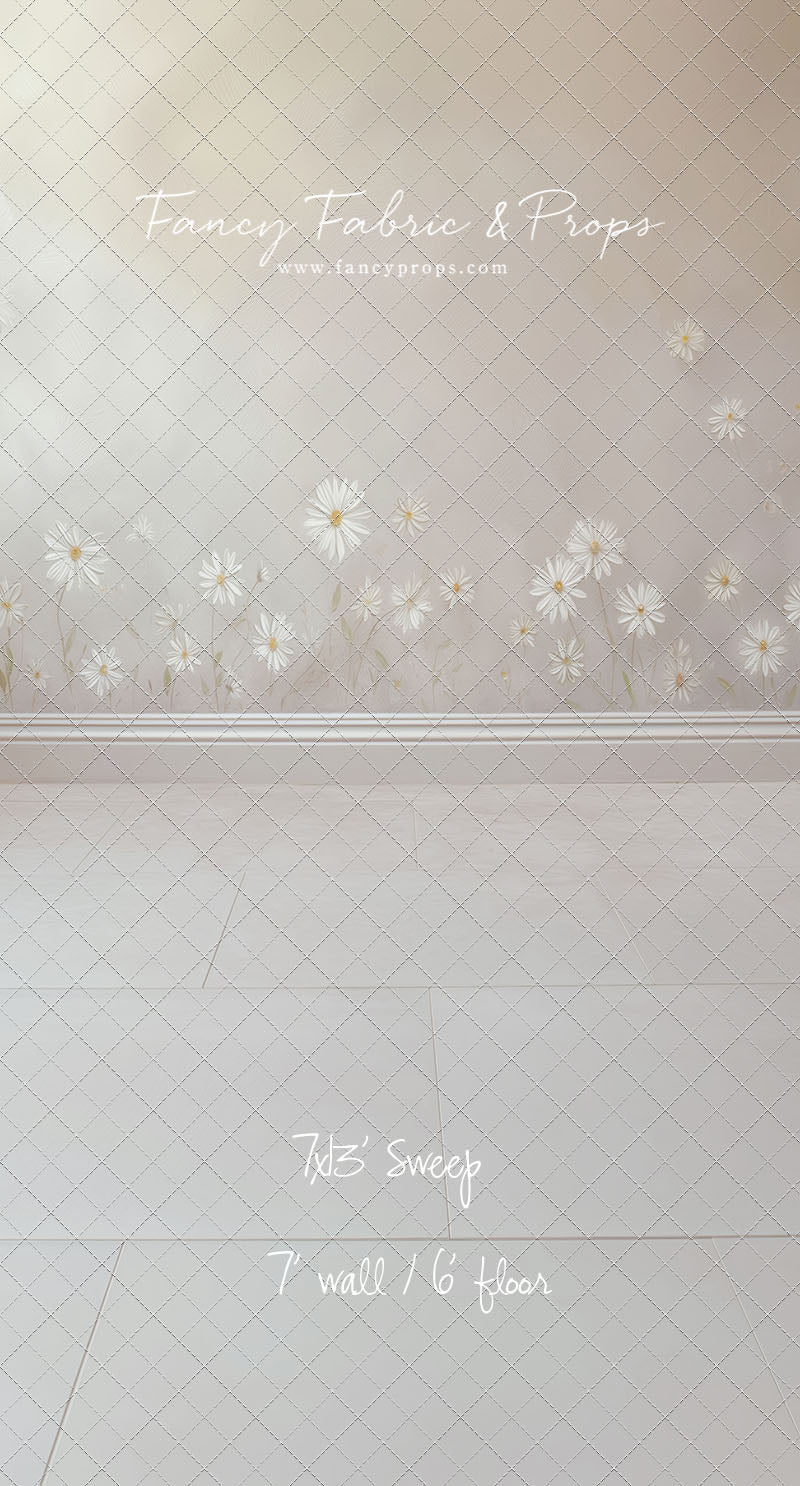 Soft Daisy Daydream - With Sweep Option
