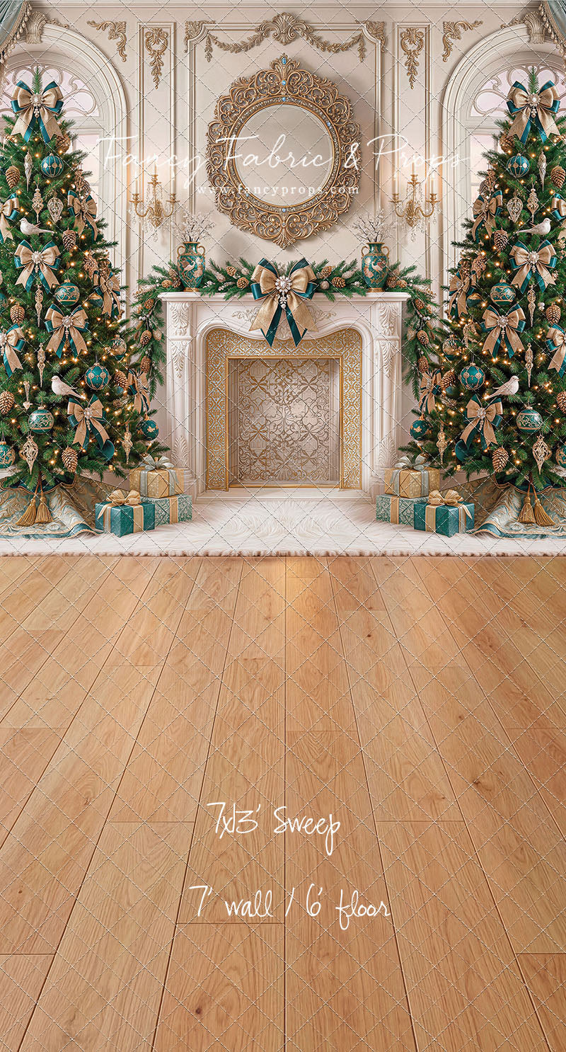 Teal Tidings Manor - with Sweep Option