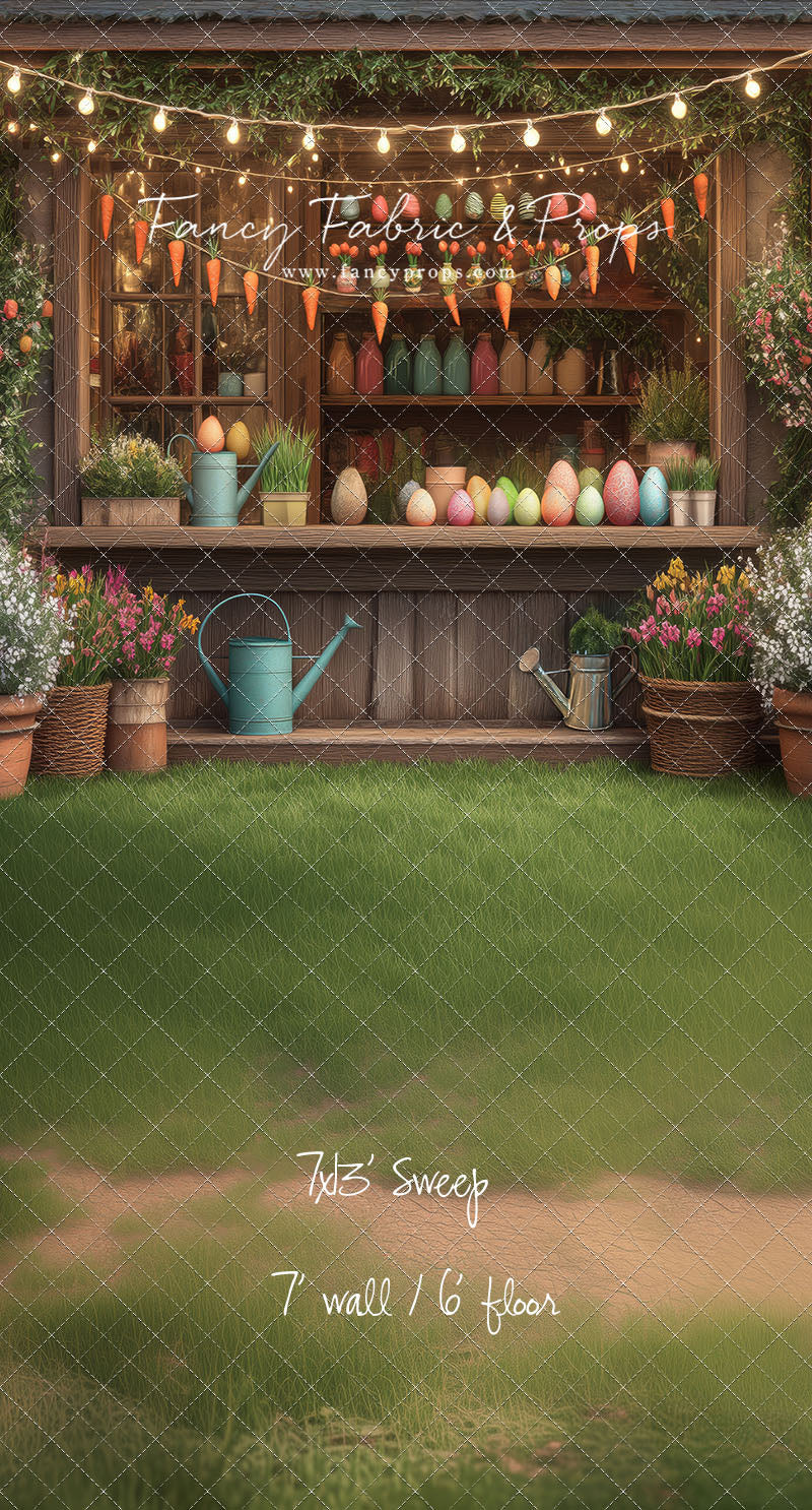The Easter Garden Shop - With Sweep Option