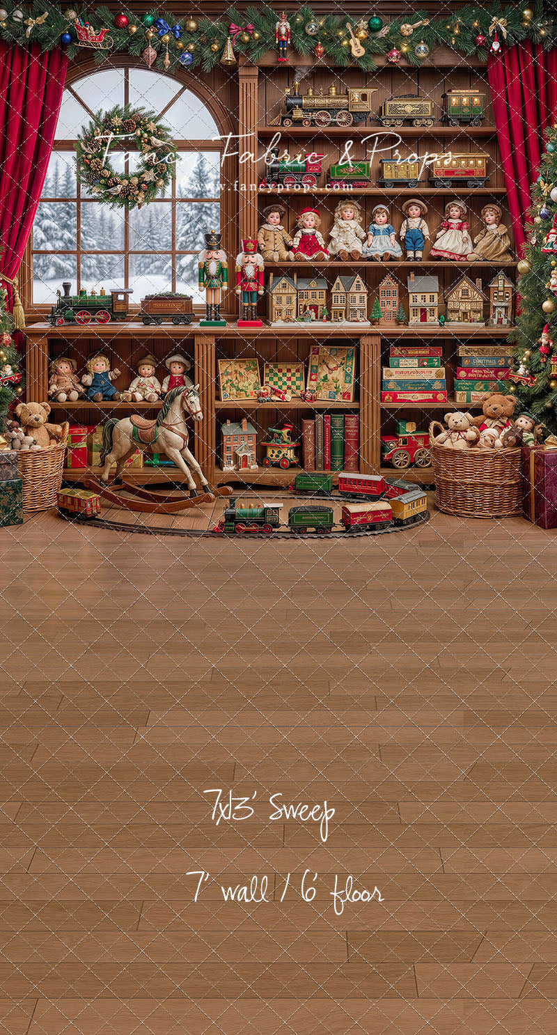 The Enchanted Toy Shelf  - with Sweep Option