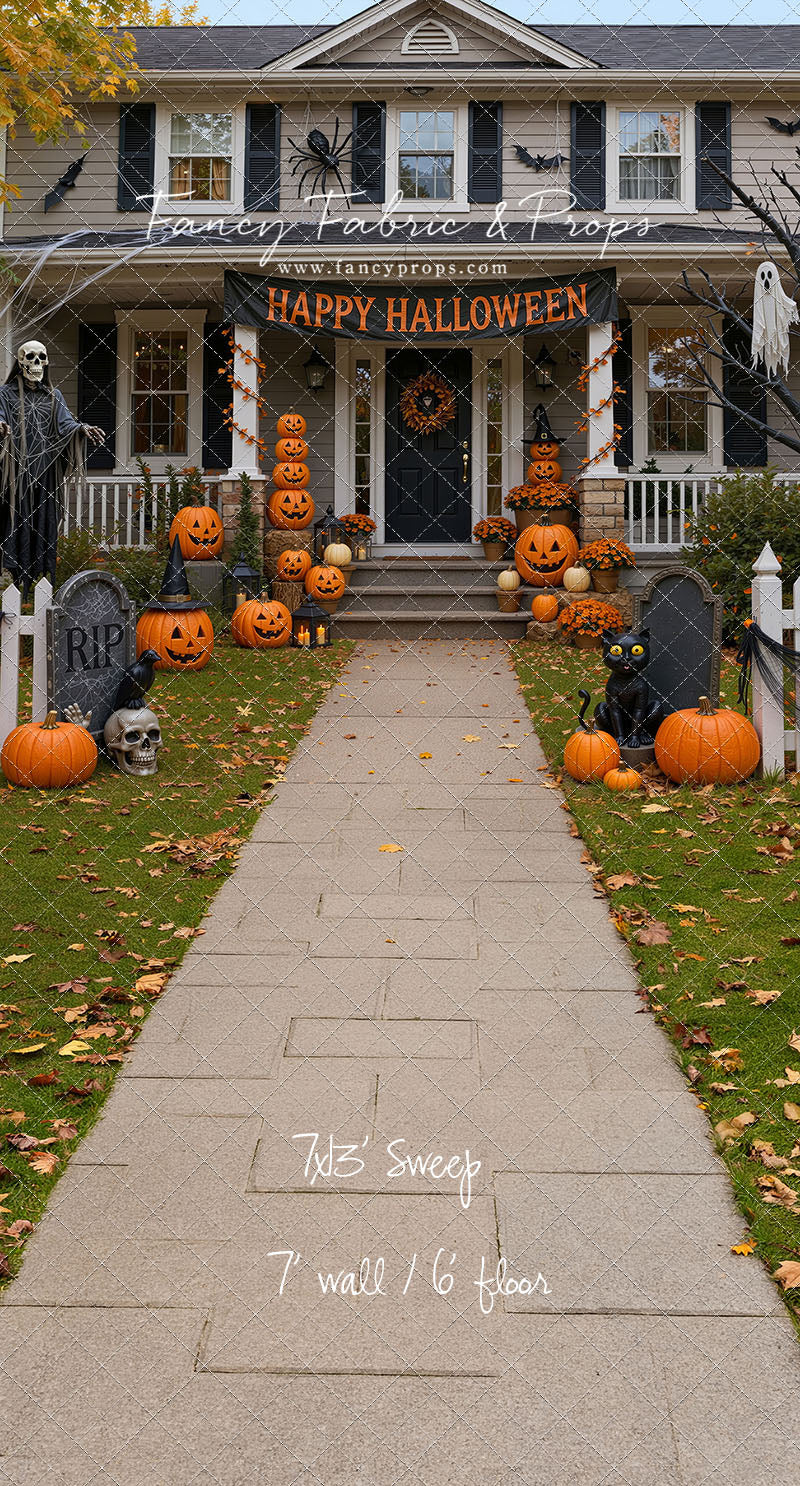 Trick or Treat Stop - With Sweep Option