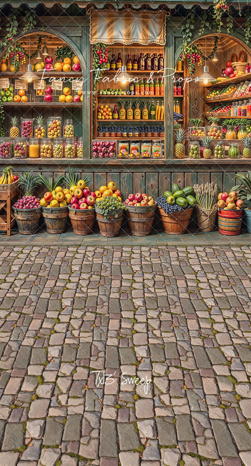 Tropical Fruit Market - With Sweep Option