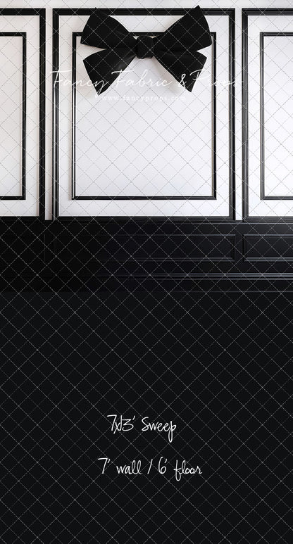 Uptown Chic - Black Floor - With Sweep Option