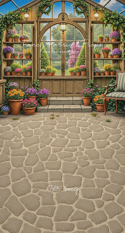 Violet Lavender Greenhouse - With Sweep Option