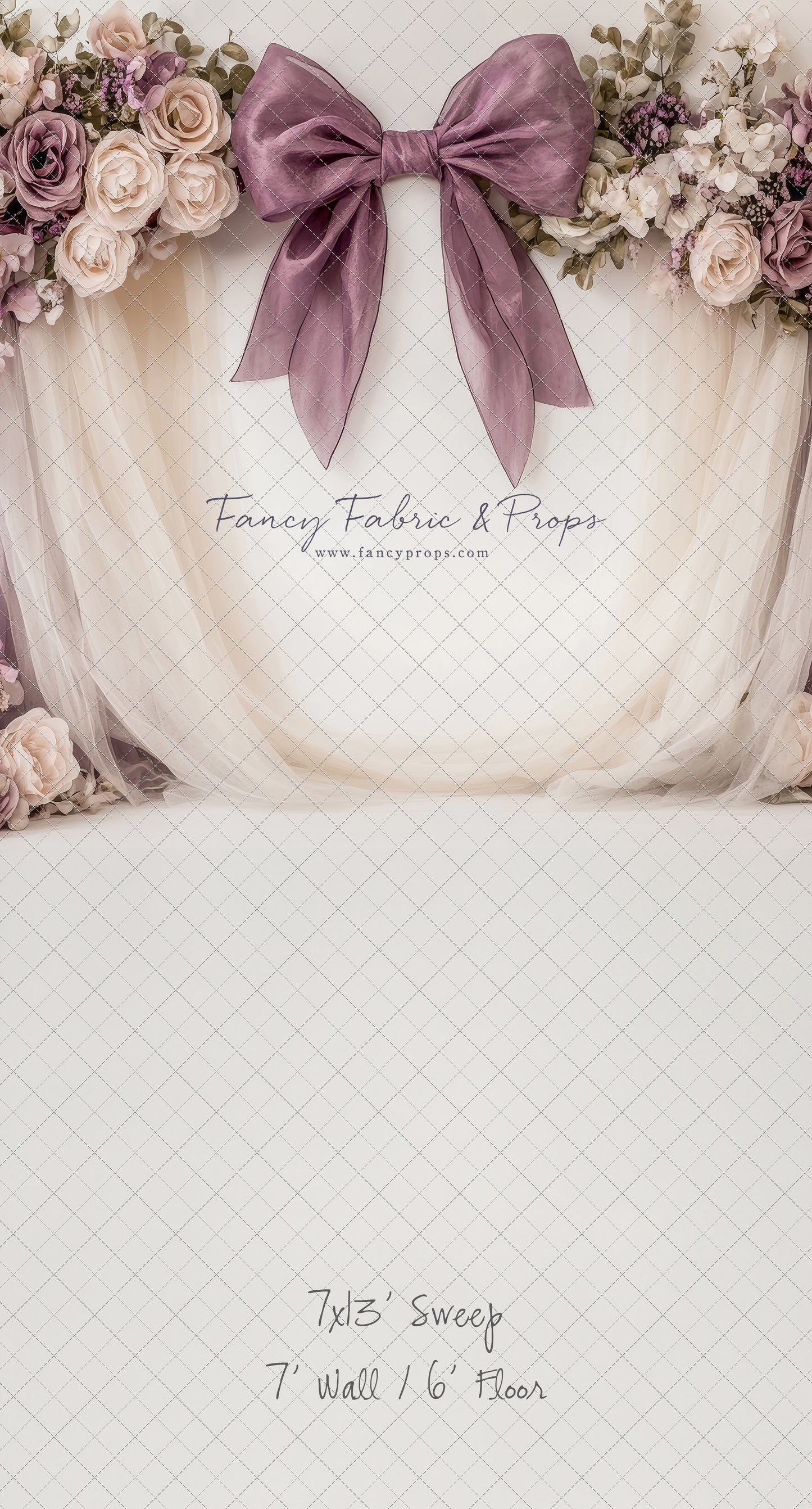 Violet Rose Cashmere - With Sweep Option