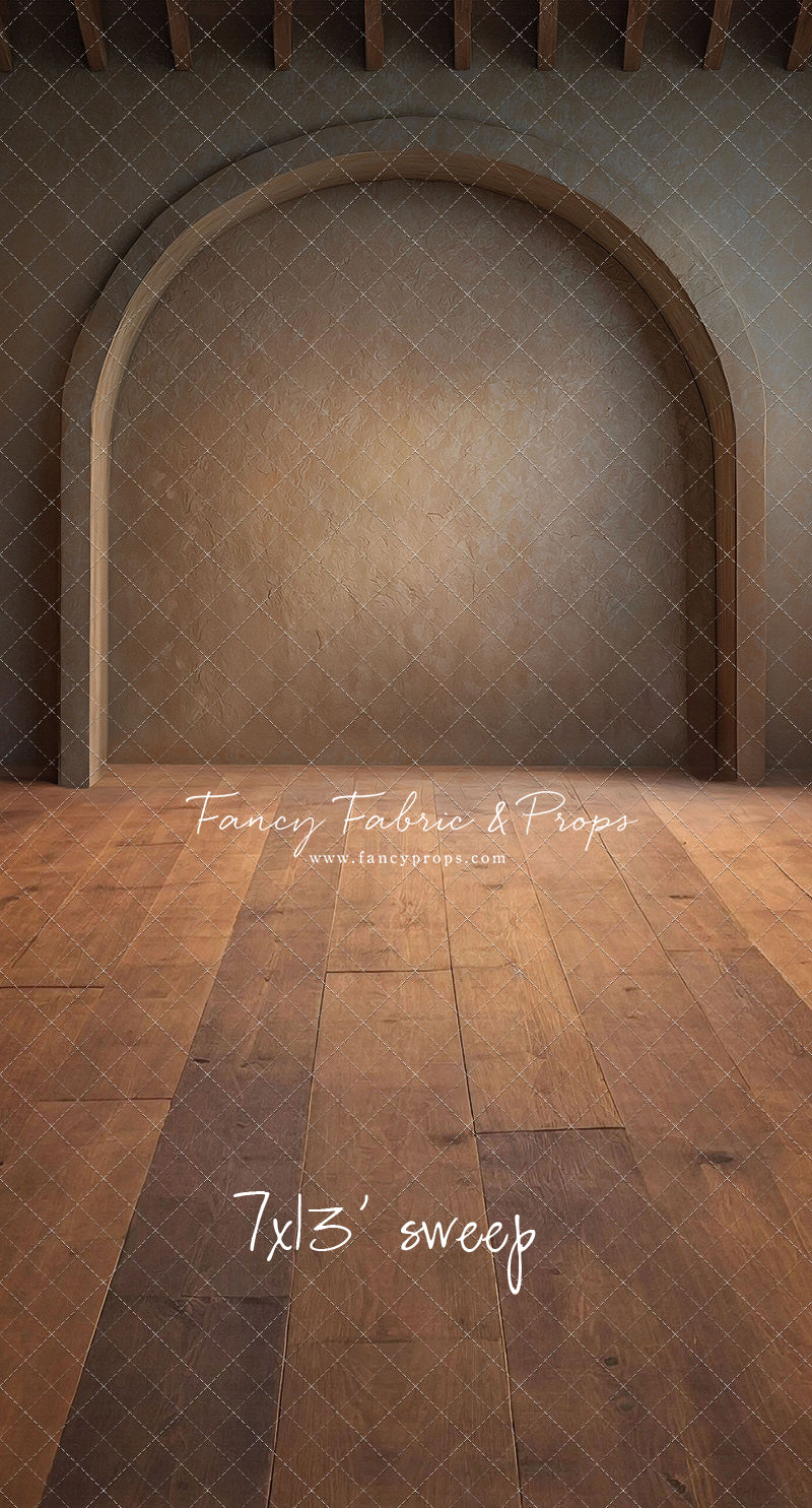 Warm Amber Alcove - No Lights - With Sweep Option