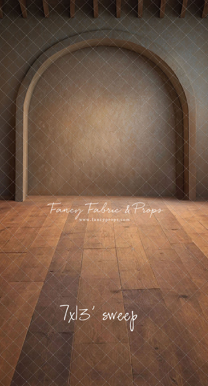 Warm Amber Alcove - No Lights - With Sweep Option