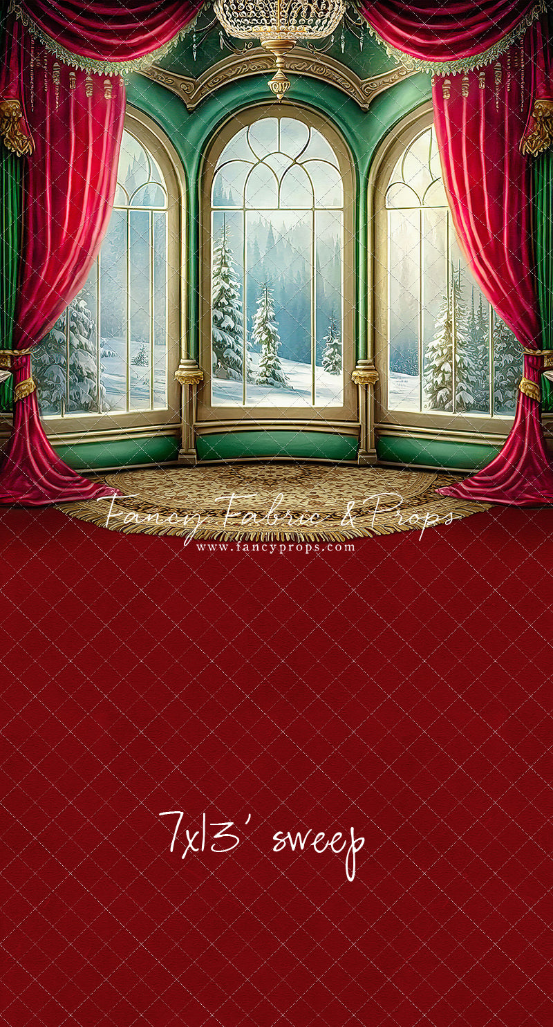 Warm Loving Holiday - Red Carpet Option - with Sweep Option