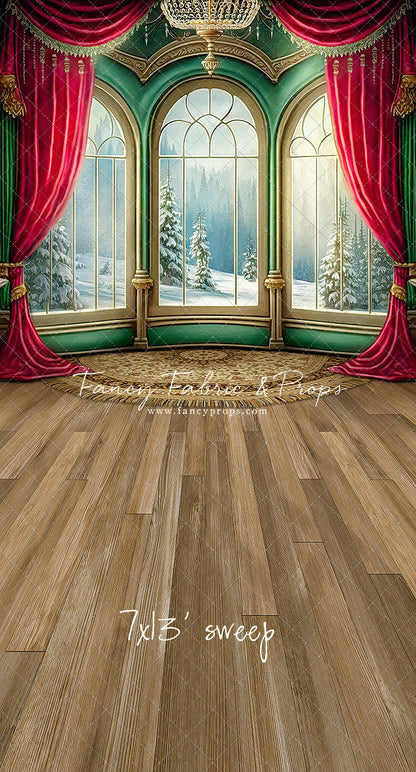Warm Loving Holiday - Wood Floor Option - with Sweep Option