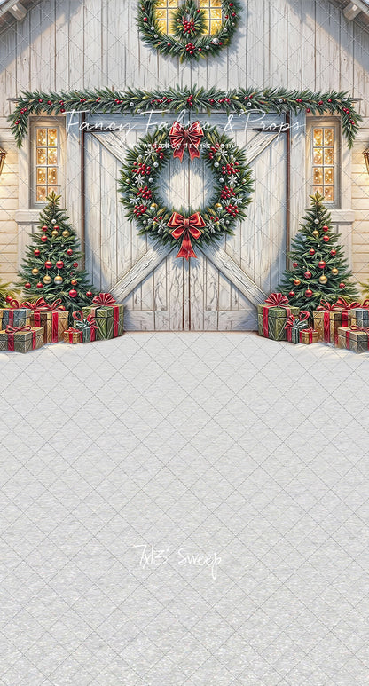 Winter Welcome Barn - with Sweep Option