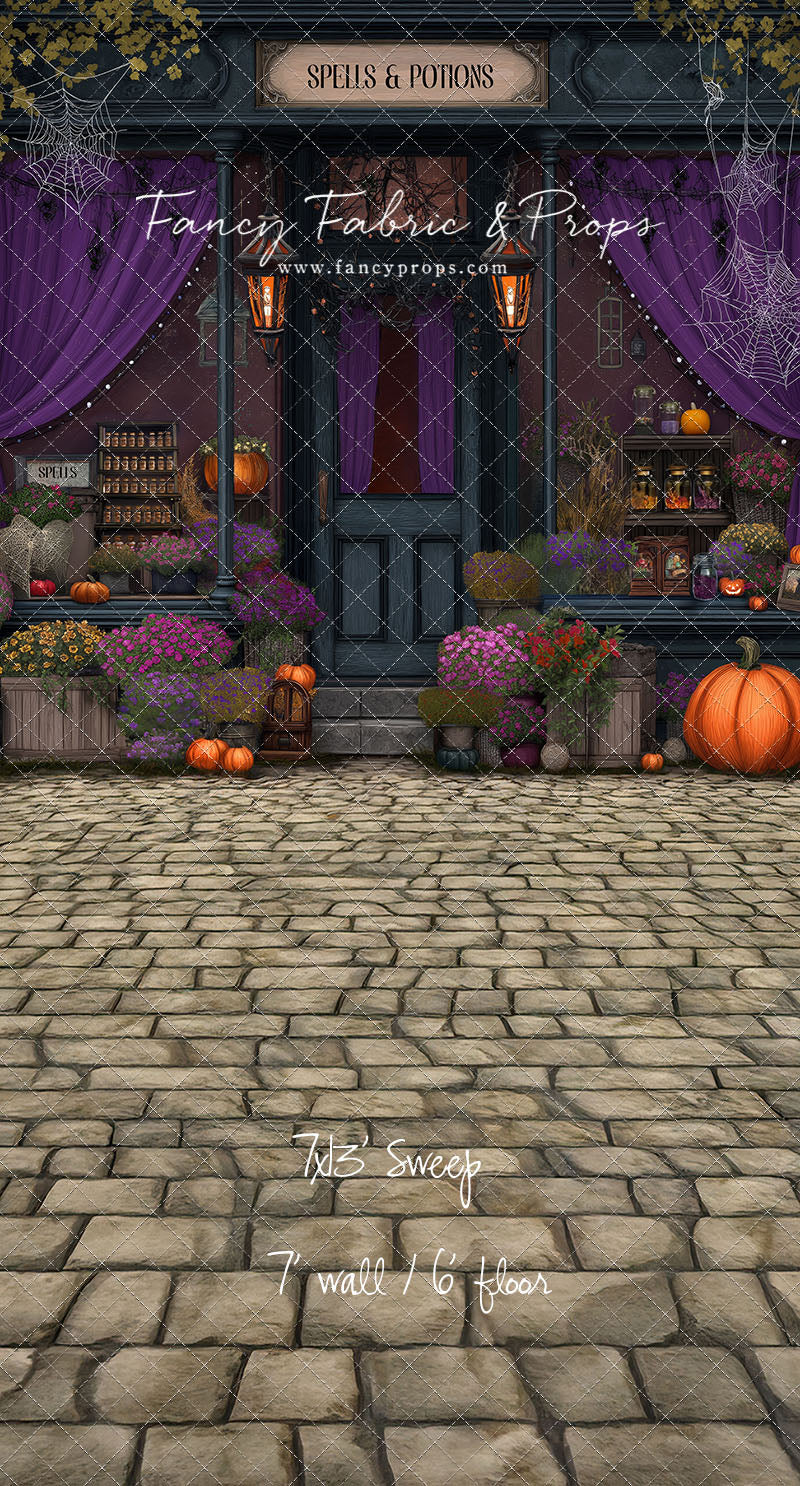 Witch's Hollow Mercantile - With Sweep Option