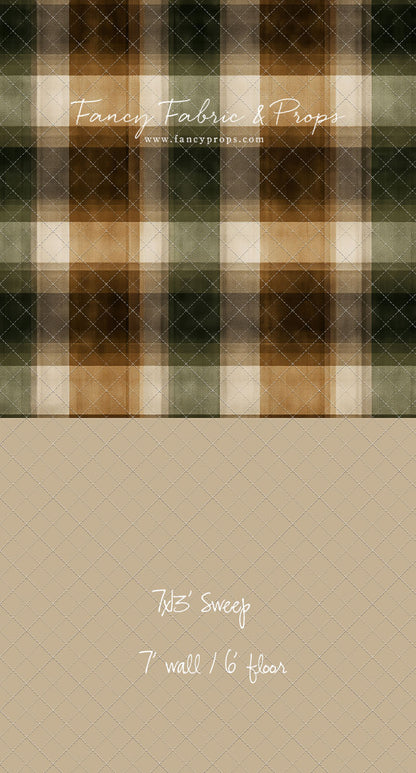 Woodland Plaid - With Sweep Option