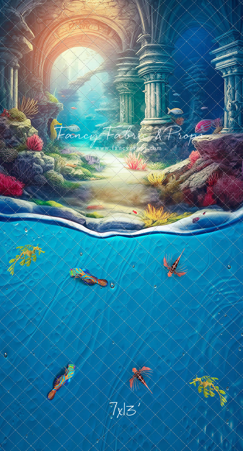 Siren Sea Life- with Fish - With Sweep Option