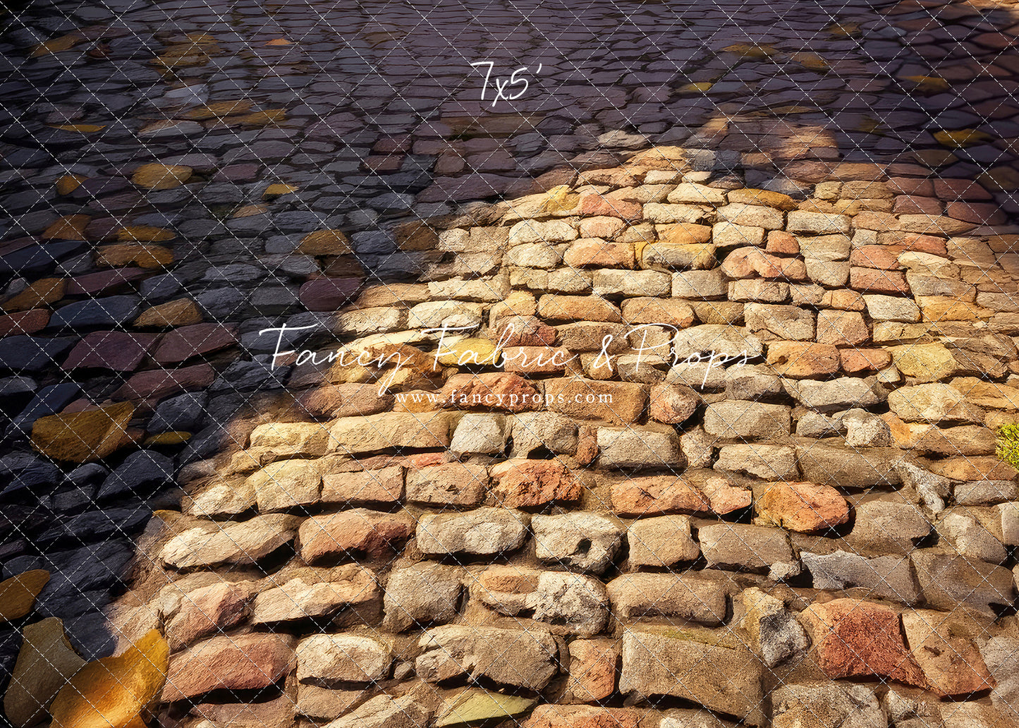 Little Town Cobblestone Mat Floor
