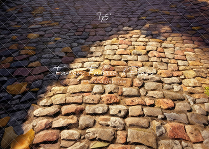 Little Town Cobblestone Mat Floor