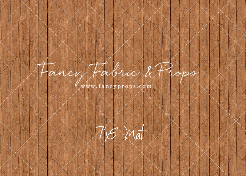 Fireside Christmas Wood - Mat Floor