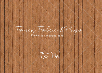 Fireside Christmas Wood - Mat Floor