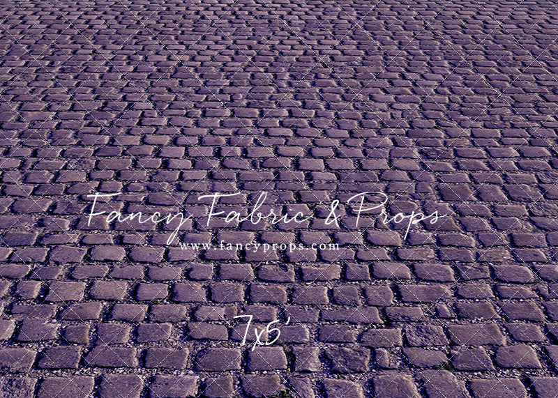 Haunted Purple Cobblestone - Mat Floor